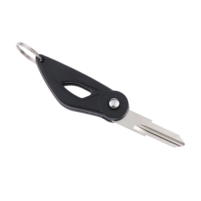 1PCS Foldable Key Blank For Benelli TRK502 TRK502X 502C TNT150 TNT15 / TNT 15 150 Foldable Silver Blade Key Blank