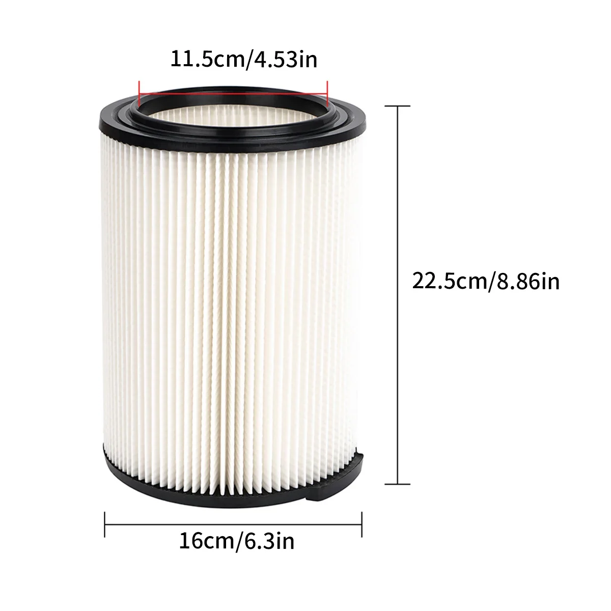 High Quality Standard Dry and Wet Vacuum Filter Replacement for VF3500 VF4000 VF5000 VF6000 RIDGID Workshop Vacuum Cleaner