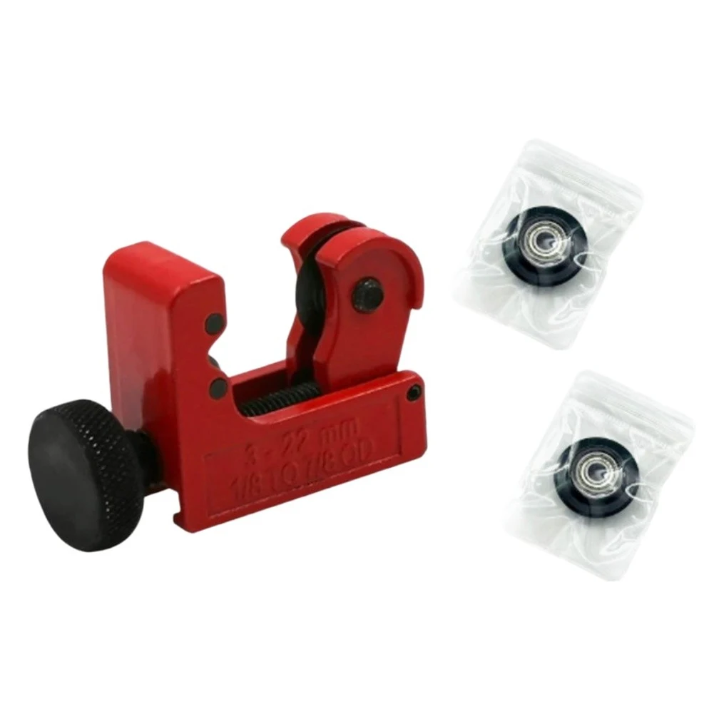 For Mini Pipe Slicer for 3mm to 22mm Tubing Sizes Compatible with For Copper Brass Aluminum PVC and Plastic Pipes