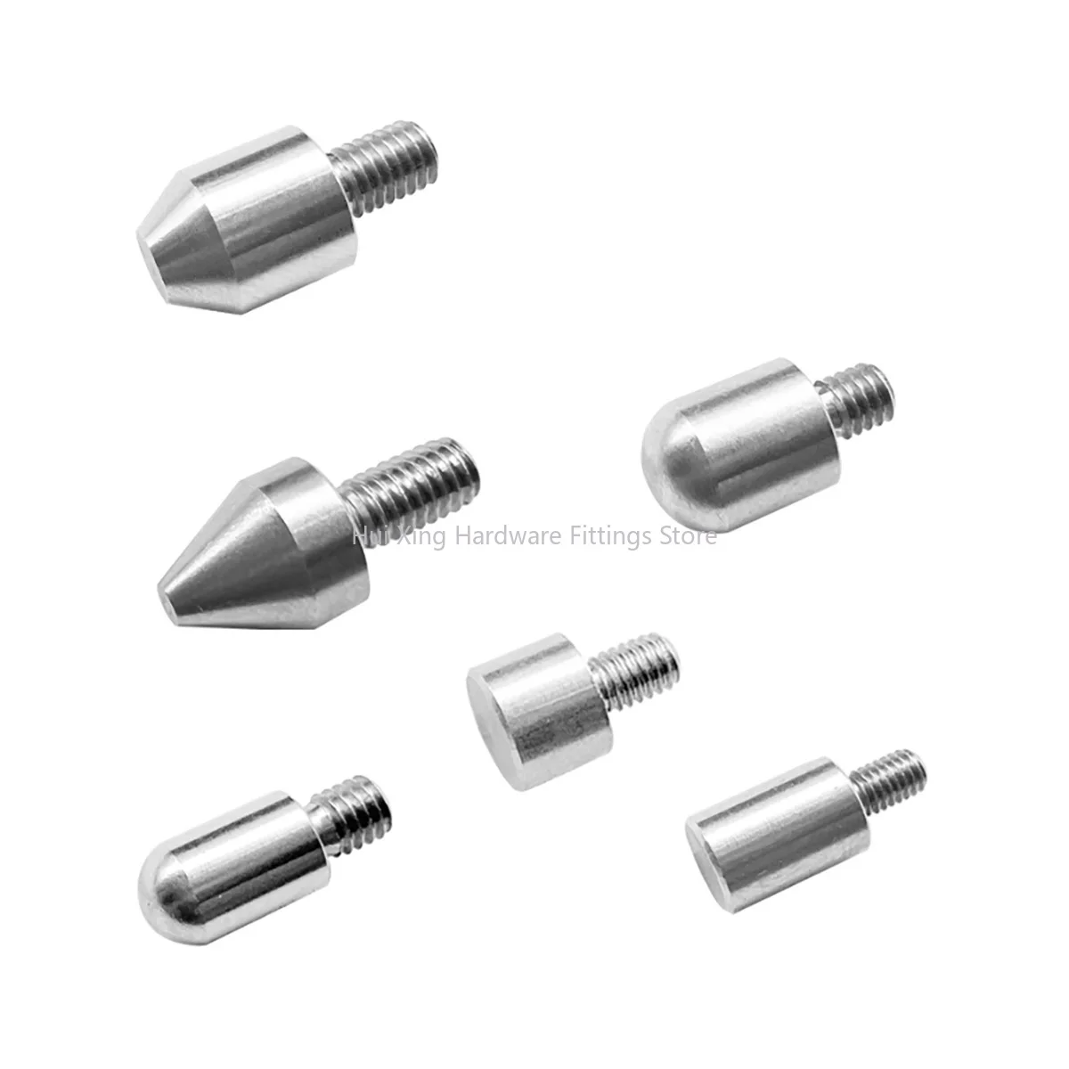 

M3/M4/M5/M6 Round /Flat Head Locating Pin/Studs/Stainless Steel Diamond-Shaped pins/External Thread Dowel Pins