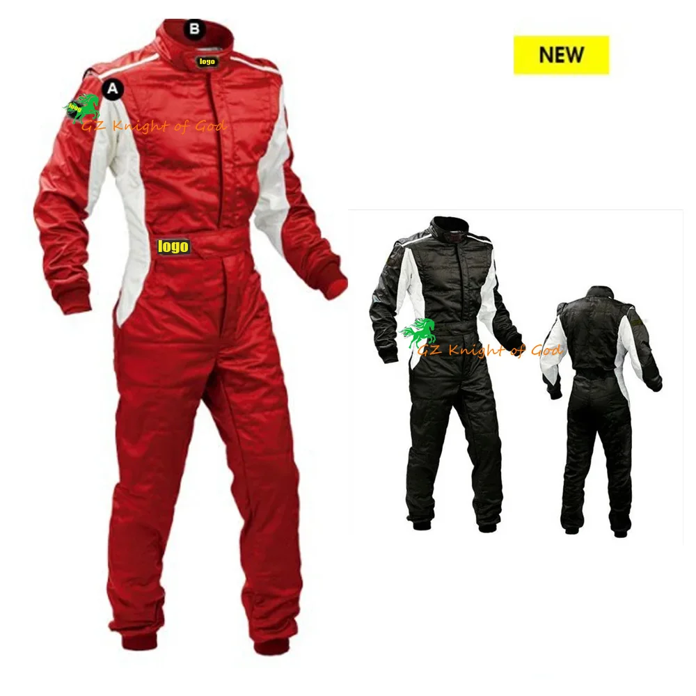 fuoristrada go Karting Tuta Pratica Vestire Uomo Donna Tuta da competizione da rally Abbigliamento da squadra impermeabile ignifugo UTV