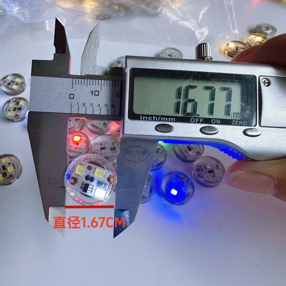 25 قطعة/مجموعة أضواء LED للأحذ - مراجعة Tritium Gas Tube وسعره