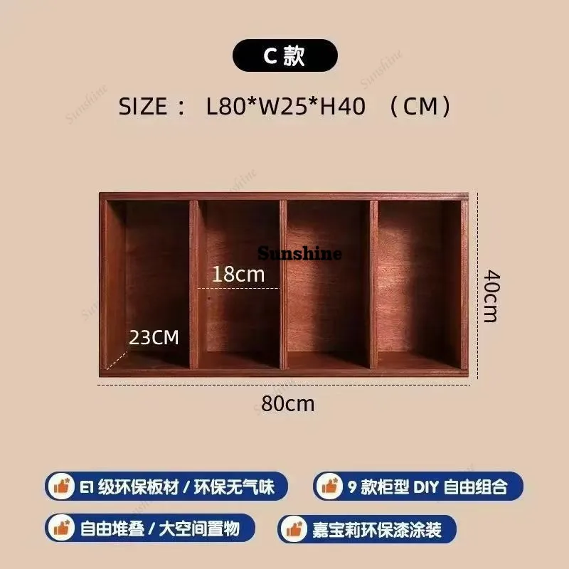 Storage Narrow Brown Tv Stand  Vertical Wooden Living Room Tv Stand Nordic Minimalist Mueble Para Televisor Furniture Home