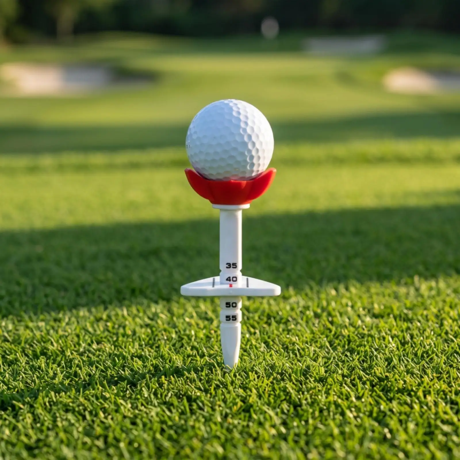 Adjustable Golf Tee Consistent Golf Tee with Adjustable Height Reusable