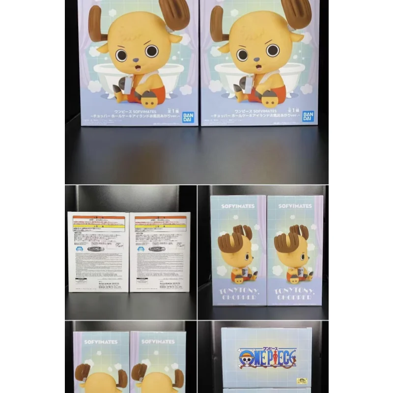 

Подлинный BANDAI NAMCO BANPRESTO Original One Piece SOFVIMATES Chopper Whole Cake Island Bathing Ver. Подарочная модель игрушек из ПВХ на складе