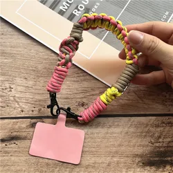 Bag Body Kit Contrasting Colors Mobile Strap Handmade Key Lanyard Luxury Pendant Cell Phone Strap Premium Bracelet Telephone