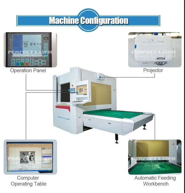 500W Laser Engraver Engraving Machine Automatic Positioning For Apparel Household Corduroy hobby Leather Jeans Denim