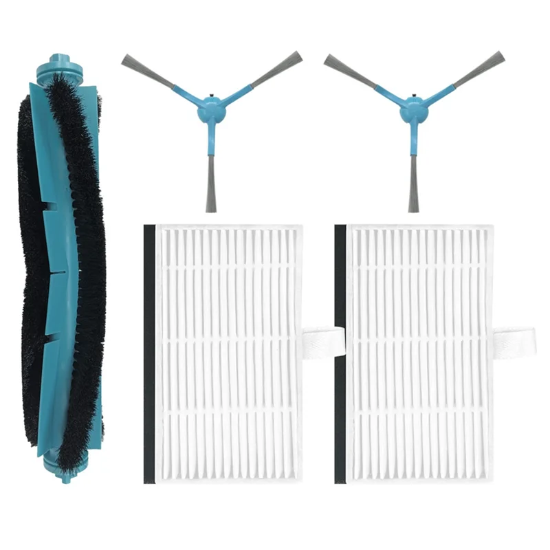 A83X-For Conga 9590 / 9990 / 10090 AI Spin Revolution Ultra Power Home Main Side Brush Hepa Filter Accessories