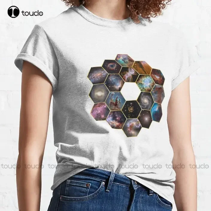 James Webb Space Telescope Classic T-Shirt Black Shirt Women Funny Art Streetwear Cartoon Tee Fashion Tshirt Summer Xs-5Xl New