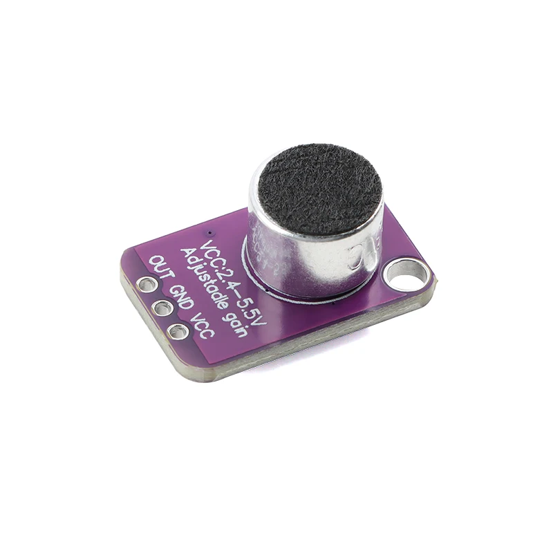 MAX4466 Sound Sensor Module MAX4466 Microphone Preamplifier