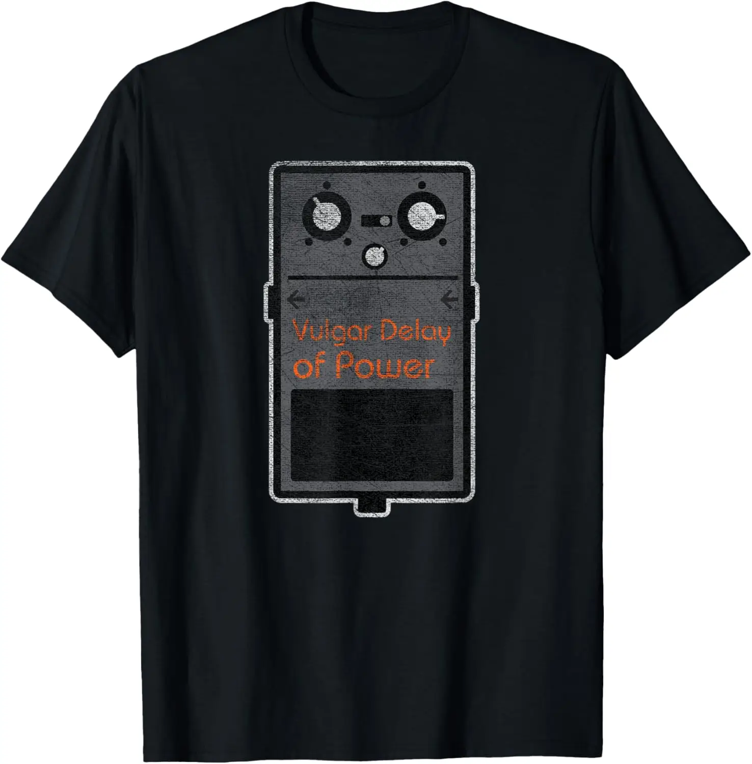 Funny Vulgar Delay of Power Effect Pedal T-Shirt