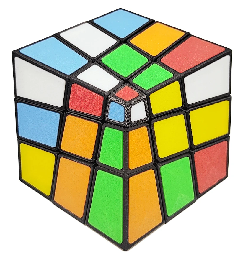 ZEPUZZLES Squished 3x3 Magic Cube