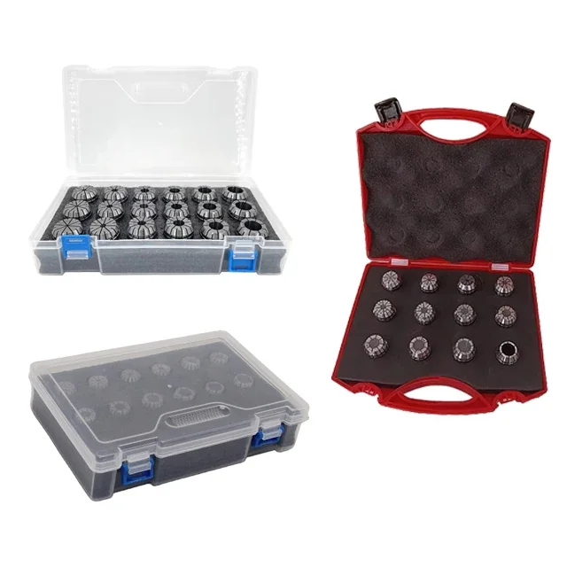 

Набор прецизионных цанговых патронов ER11, ER16, ER20, ER25, ER32, ER40 для фрезерных и токарных станков, хит продаж 2026 года