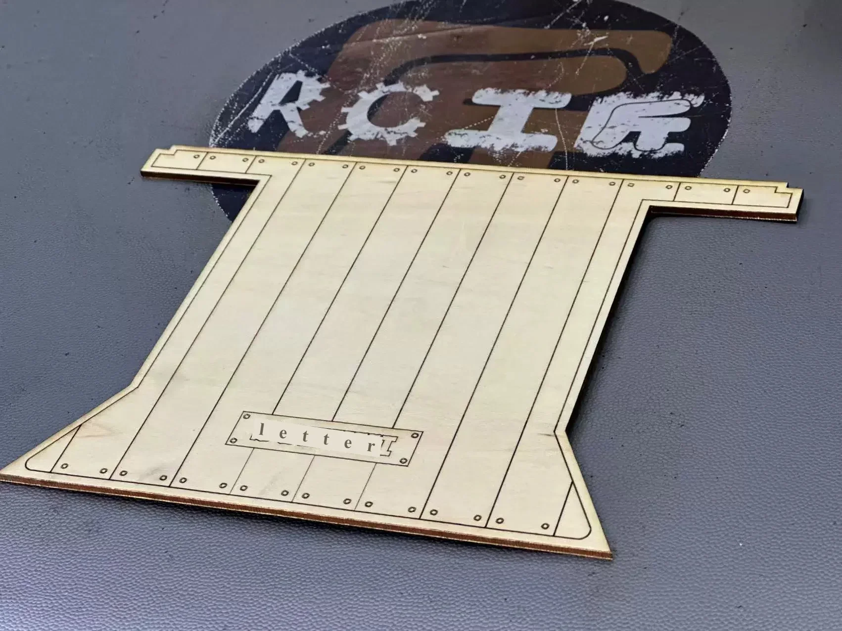 Scale Simulation Wood Floor Panel for FMS 1/6 Jimny First Gen RC Offroad Vehicle customizable size Interior Upgrade Accessories