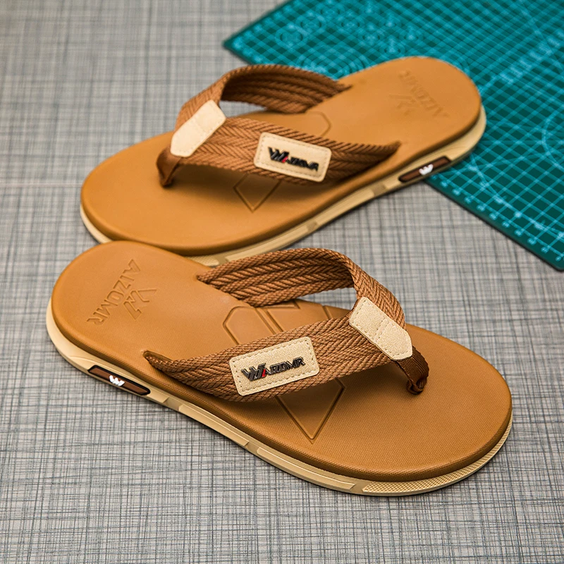 Popular 2026 Summer Men’s Slip-Resistant Flip Flops – Comfortable, Durable, Casual, Beach Sandals. image 2