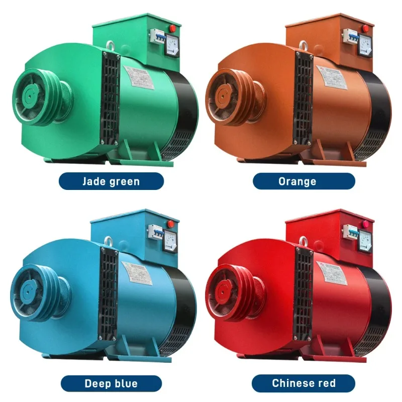 Single phase Three phase Generator 5kw8kw10kw12kw15kw Diesel 220V20/24 Brushed 30kw 40KW 50KW 380 Brushless