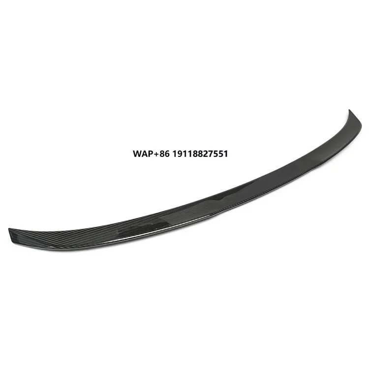

For M3M4 G80 G82 OLIVER MP Dry Carbon Fiber Tail Fixed Wind Wing Spoiler Car Modification