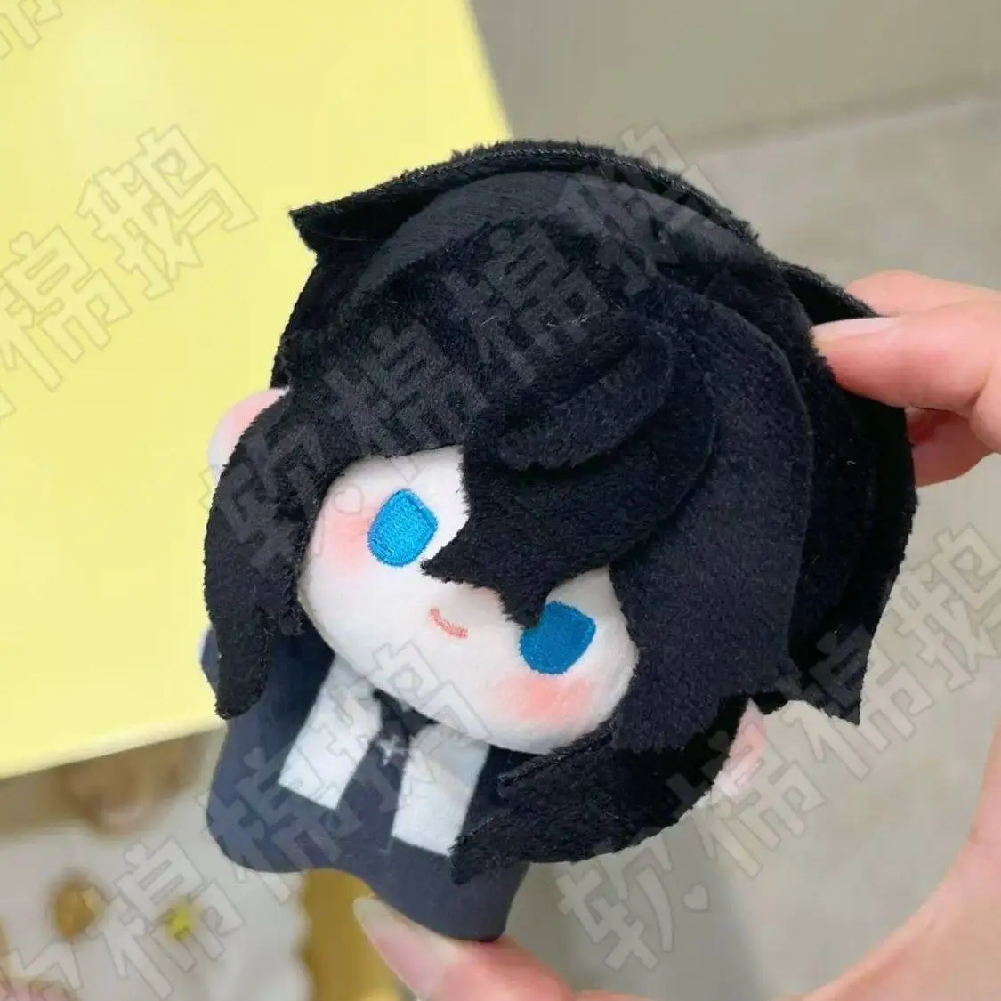 

Anime Game Embrace You Till the End of the Bai Liu Cosplay Printing Nunu Cotton Padding 10CM Plush Pendant Backpack Keychain