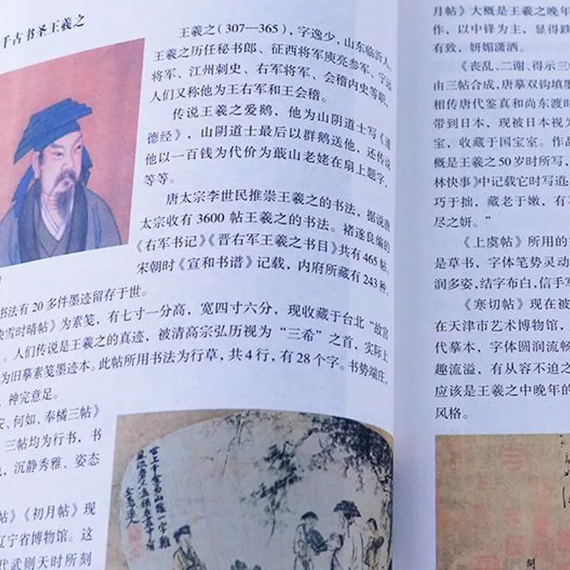 Chinese Calligraphy, Wang Xizhi's Handed Down Calligraphy, Brush Calligraphy