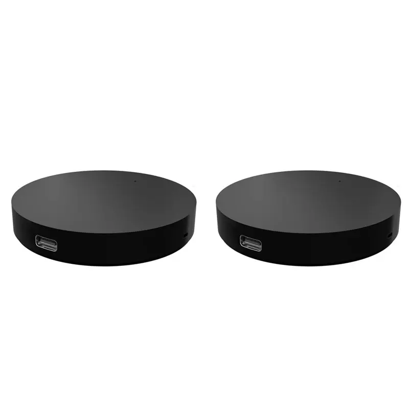 

B44C 2X Tuya Wifi IR пульт дистанционного управления для умного дома, телевизора, DVD, аудиосистем, кондиционера, голосовое управление, совместим с Alexa и Google Home