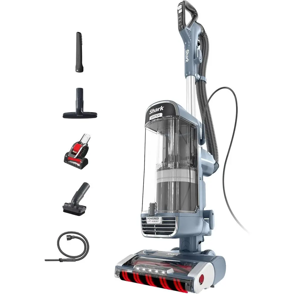 

Upright Vacuum Cleaner with DuPower, HairPro, Lit-Away, Self-Cleaning Brushroll, and Odor Neutralizer, Blue (Renewed)