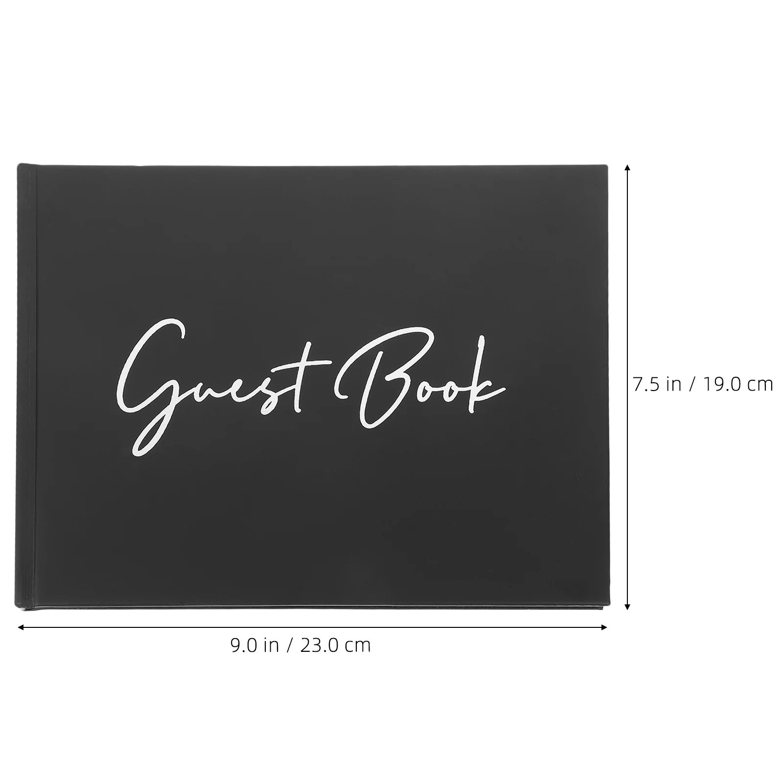 

1Set Wedding Guest Book Delicate Guest Signature Book for Wedding Party Signing Long-Lasting Wishes Guestbook Alternative