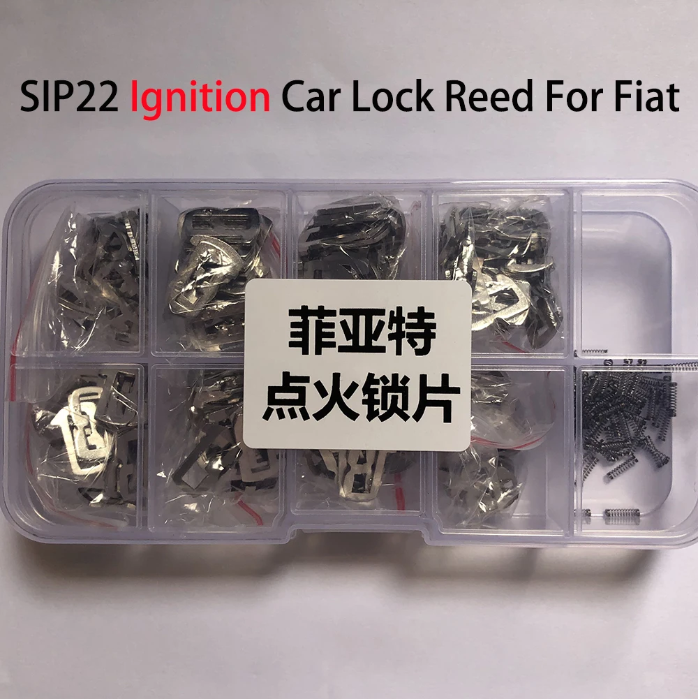 200PCS/LOT SIP22 Car Lock Repair Kit Accessories Car Lock Reed Lock Plate Copper For Fiat Ignition