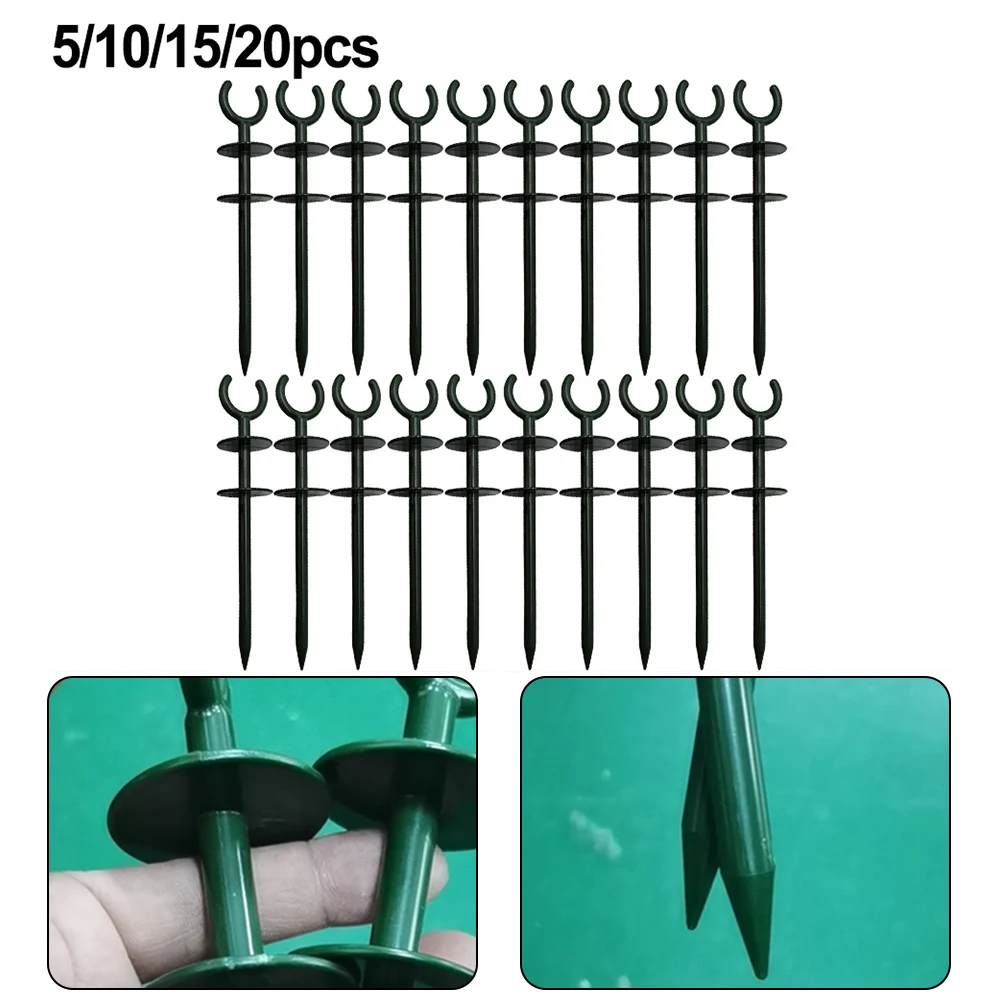 

Garden Hose Guide Stakes 1 Inch Plastic For Garden Irrigation For Neat Irrigation And Plant Protection Garden Fittings