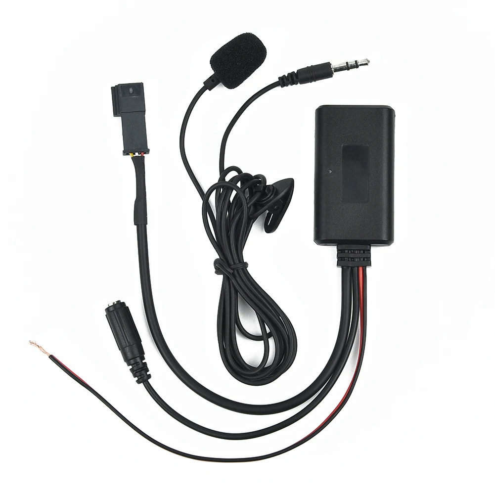 ABS Bluetooth Adapter Audio HIFI Cable Adaptor Bluetooth 5.0 + Microphone For BMW E54 E39 E46 E38 E53 Accessories Auto