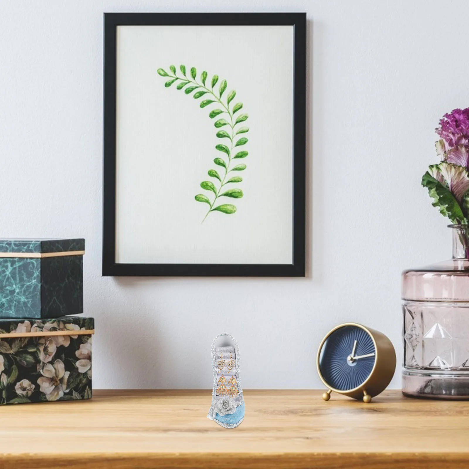 

Resin Jewelry Organizer Stand High Heel Shoe Decor Earring Necklace Ring Holder Storage Jewelry Display Earring Holder Display