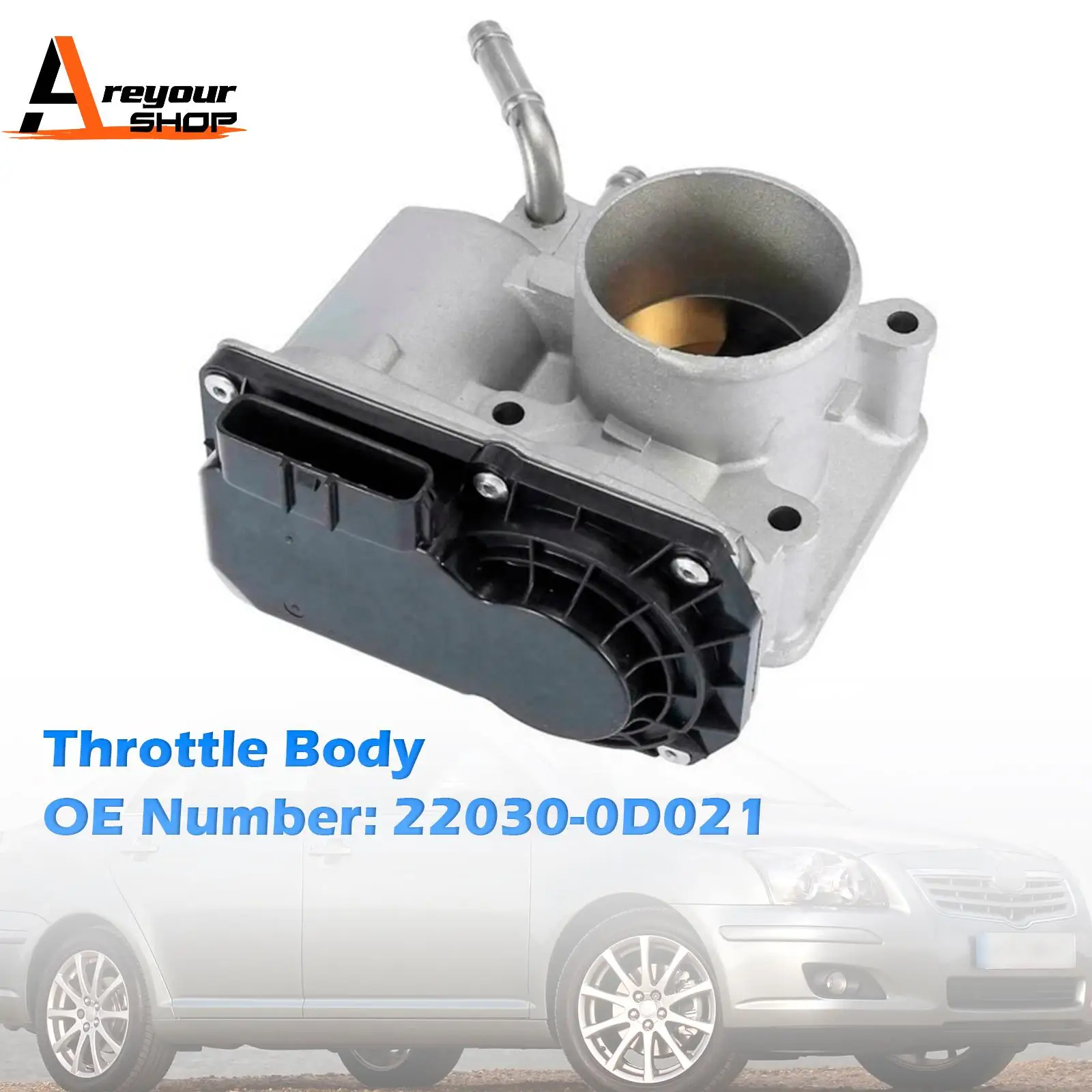 

Throttle Body 22030-0D021 for Toyota Avensis T25 Corolla E12 1.6 2003 2004 2005 2006