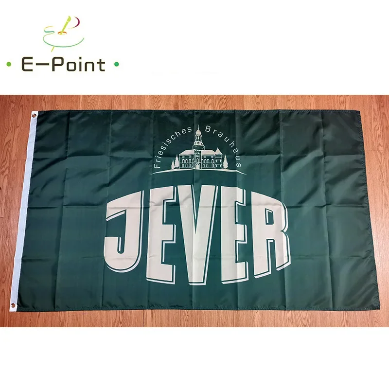 Jever Beer Flag 3ft*5ft (90*150cm) Size Christmas Decorations for Home Flag Banner Indoor Outdoor Decor BER41