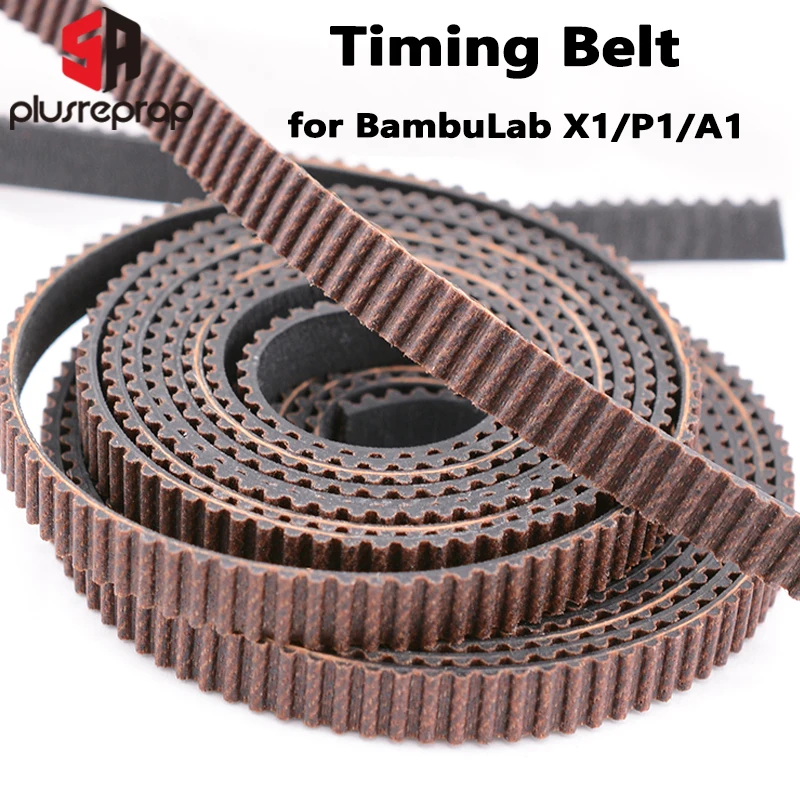 

GT2 6mm Timing Belt for BambuLab X1/P1/A1 Series Ender3 S1 K1C Kobra2 XY Asix Rubber 3D Printer Belts High-Precision and Durable