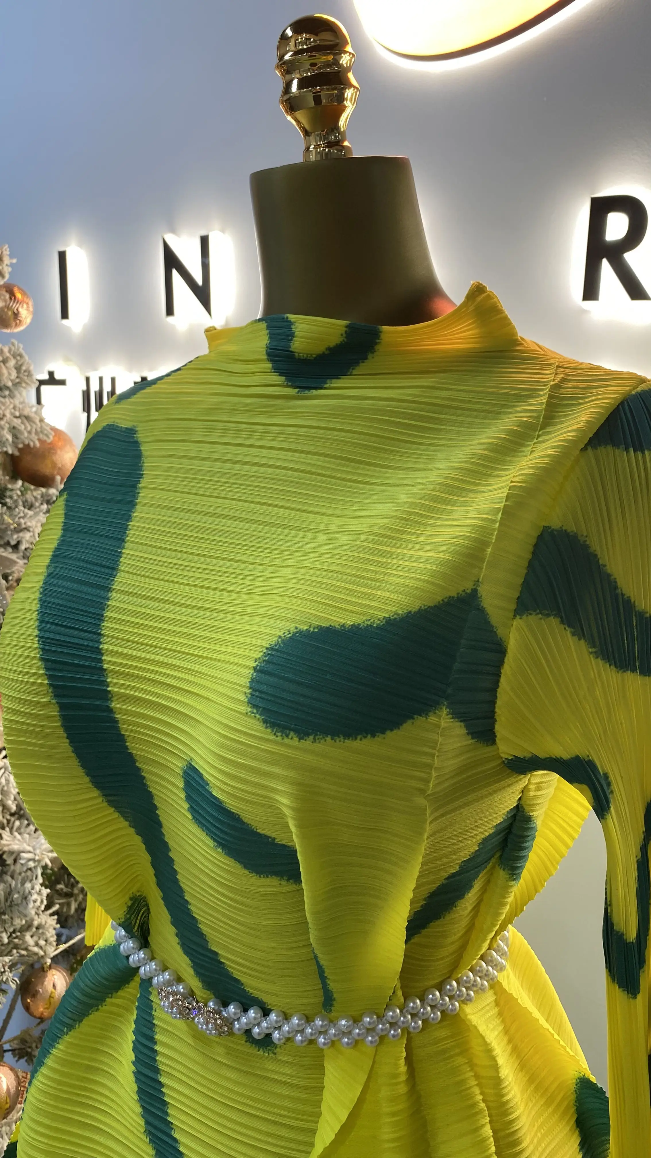 2025 아프리카 여성 패션 프린트 맥시 핫세일 여름 플러스 사이즈 드레스 여성 우아한 플리츠 스커트-GZXX014