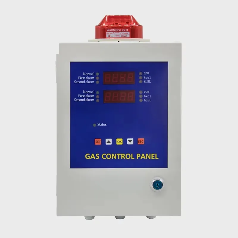 High Quality 1-4 Channel Gas Detector Controller Personal Gas Alarm Controller