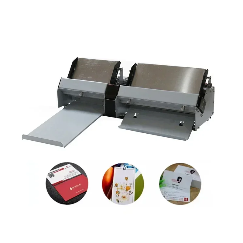 

Hot SalesA3/A4 Automatic Business Card Cutting Machine Electricity Card Cutter Electric Name Card Cut Machine 90*54mm With Blade