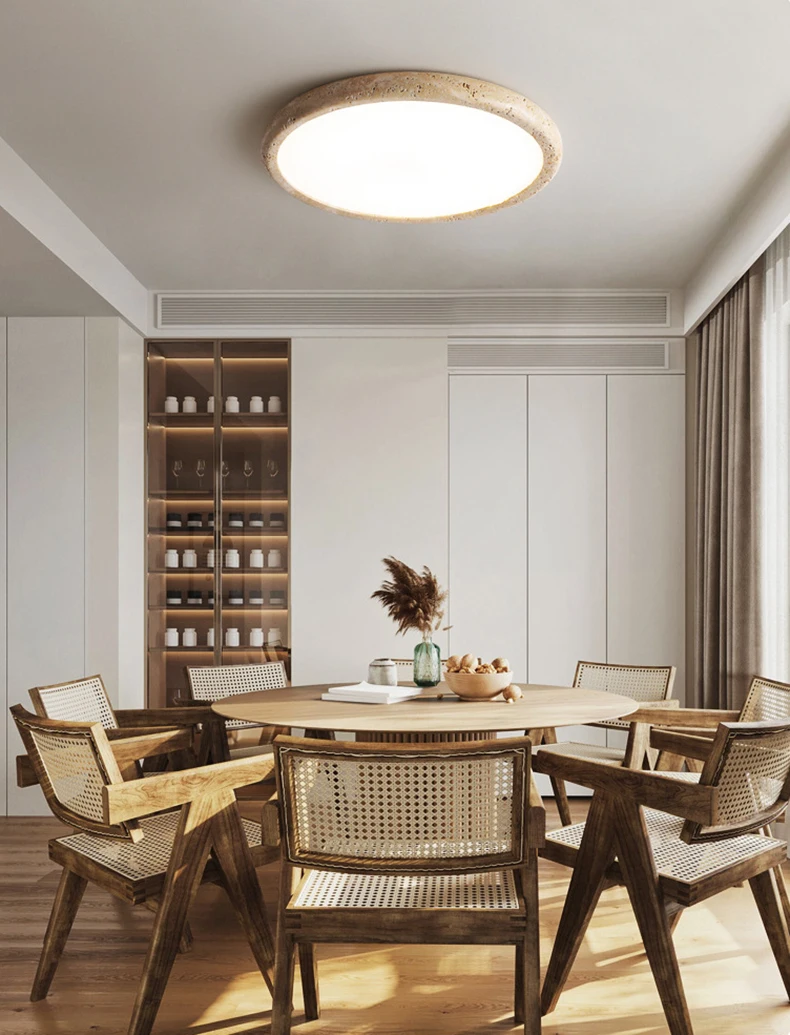 Natural Stone LED Ceiling Light 4000K