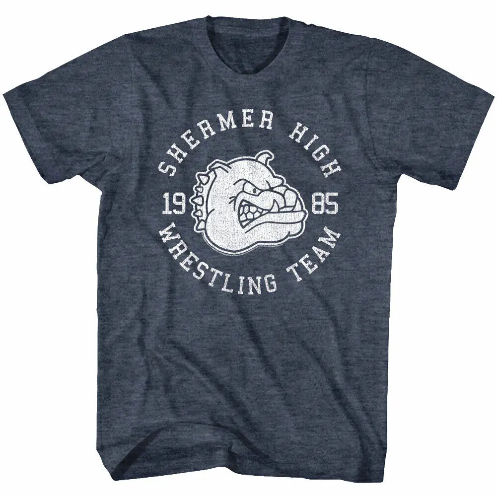 Breakfast Club Shermer High School Men'S T Shirt Wrestling Team Bulldog 80S