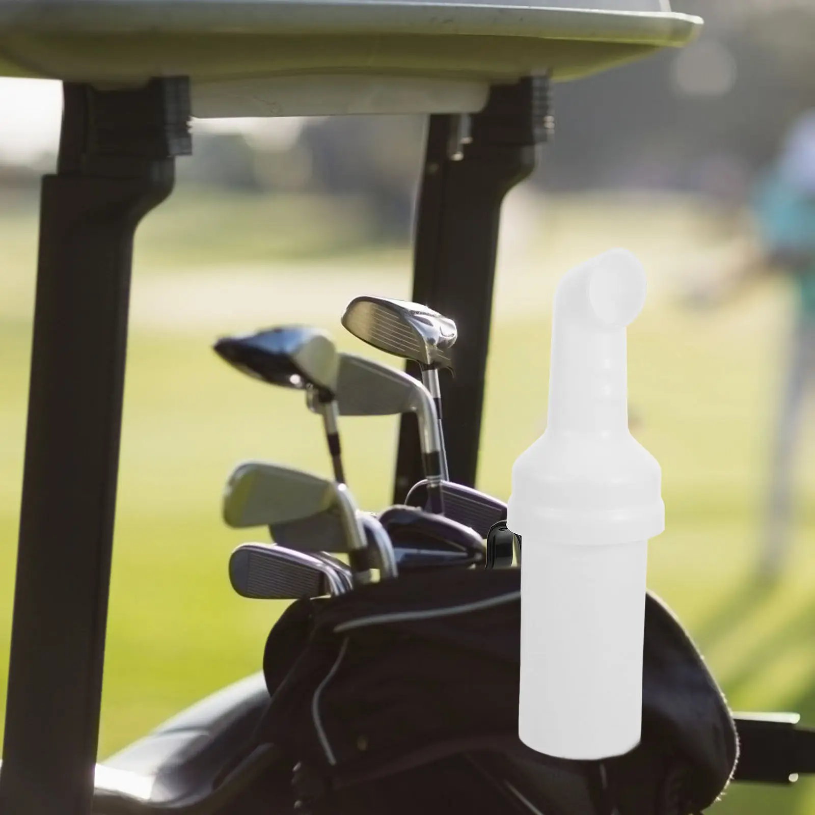 

Golf Sand Bottle for Cart Hanging Sand Filler Container Heavy Duty Plastic Construction Smooth Course Maintenance Golf Cart