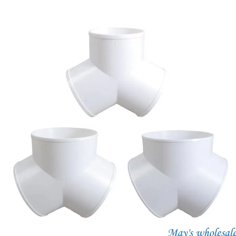 

Y-образный соединитель вытяжного канала вентиляции воздуха, соединительная муфта, 3-ходовые разветвители, выхлопная труба из