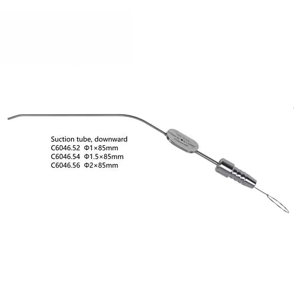 Premium ENT Otology Operating Otoscopy Instruments Stainless Steel Suction Tube for Ear Analysis Surgery