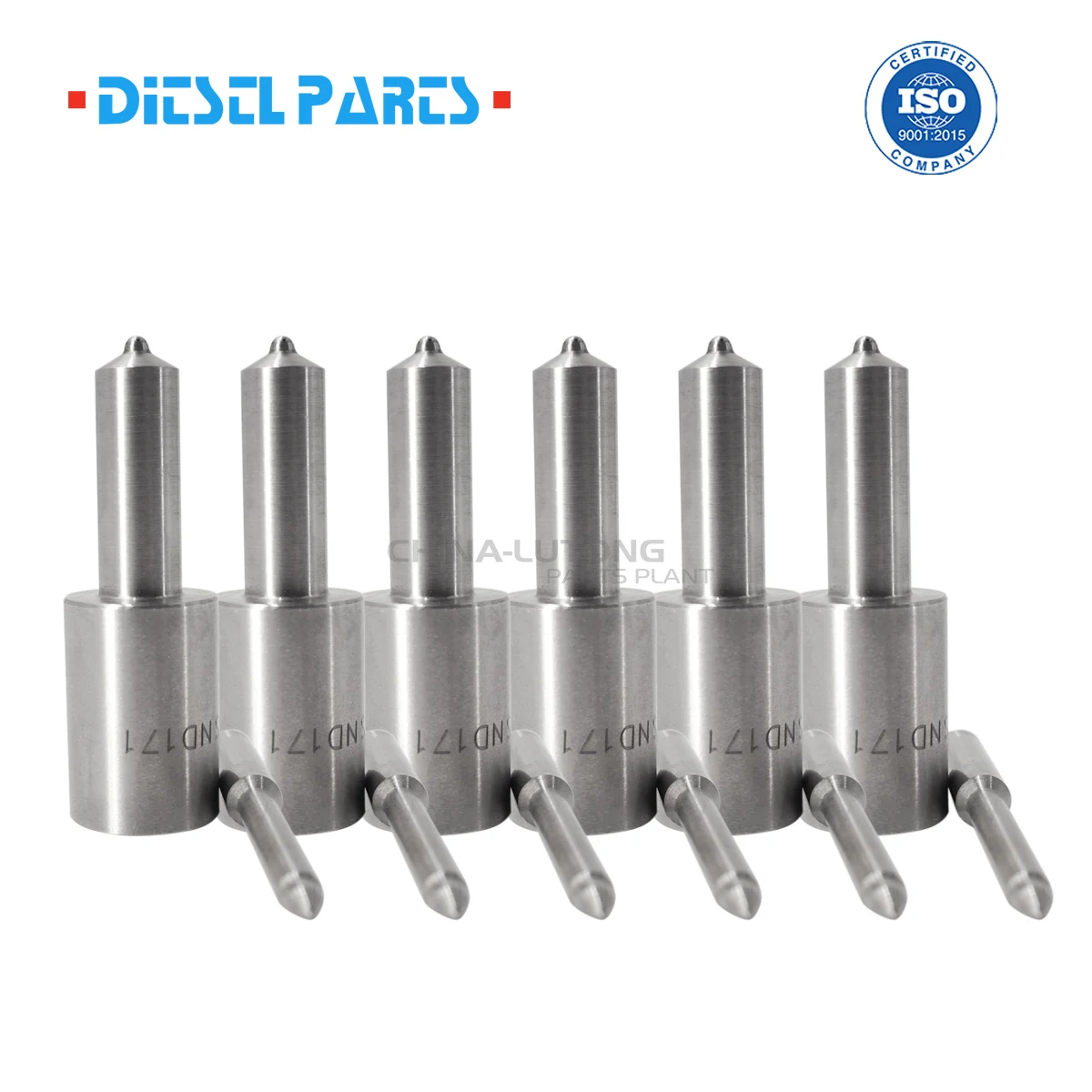 6Pcs Diesel Fuel Injector Nozzle Tips DLLA160SND171 ND-DLLA160SND171 for MITSUBISHI Fuso 6D14 6D15