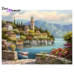 2016 Rushed Embroidery Scenic Diy Diamond Painting Party Precise Printed For Romantic harbor - Diamond Embroidery ASF356