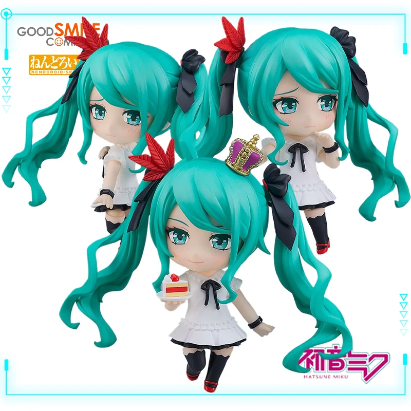 GSC Original Genuine Vocaloid Hatsune Miku Nendoroid 2430 World Is Mine 2024 Ver 10cm Kolekcje Model Zabawki Figurki akcji Prezent