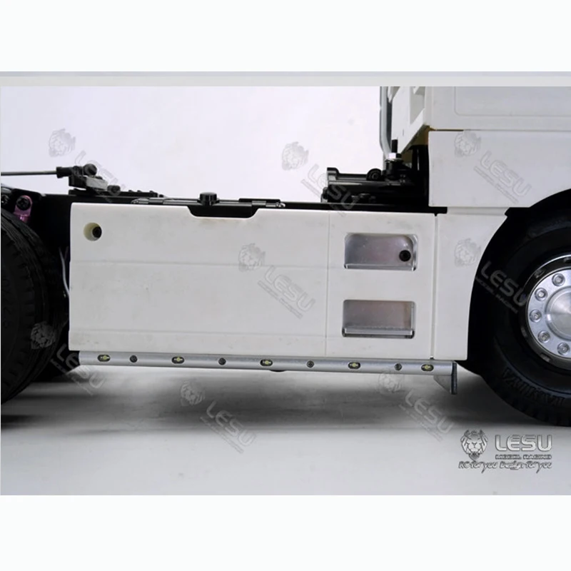 RC 1/14 LESU LED Side Marker Lights Side Skirts Lamp for Tamiya Hydraulic Excavator Loader Dump Truck DIY Parts