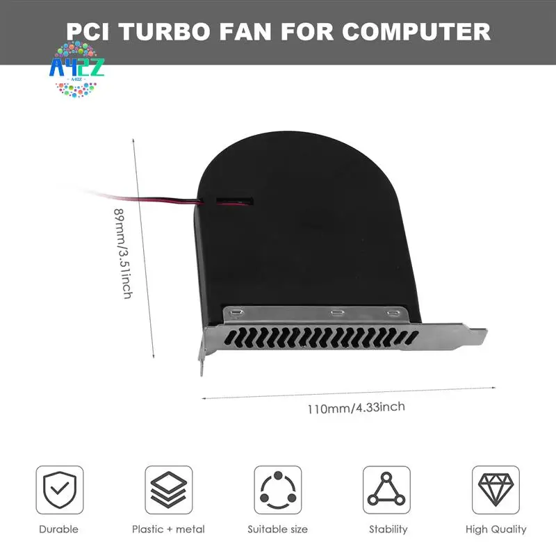 

A42Z-Mini System PCI Slot Blower CPU Case DC Cooling Fan New Cooling Fans PCI For Computer