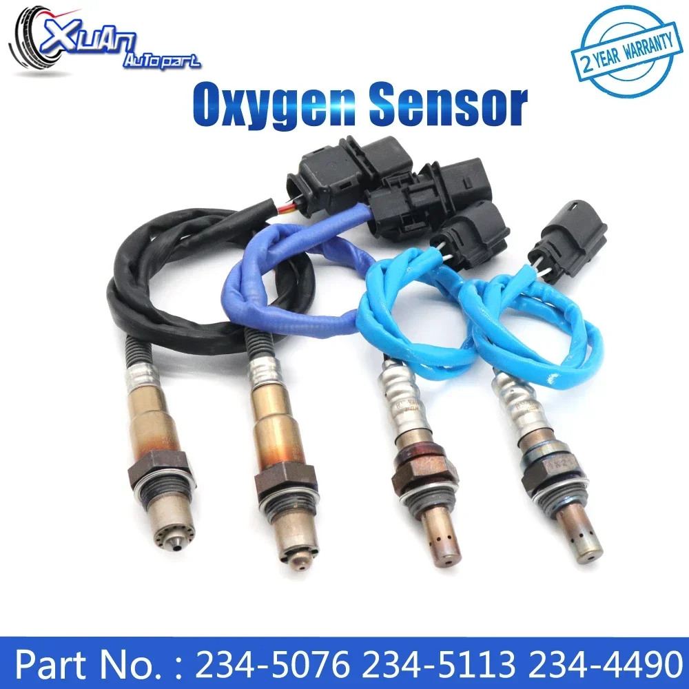 

XUAN NEW Front Rear Air Fuel Ratio Lambda O2 Oxygen Sensor 234-5076 234-5113 234-4490 for Ford F-150 3.5L Turbocharged 2011-2014