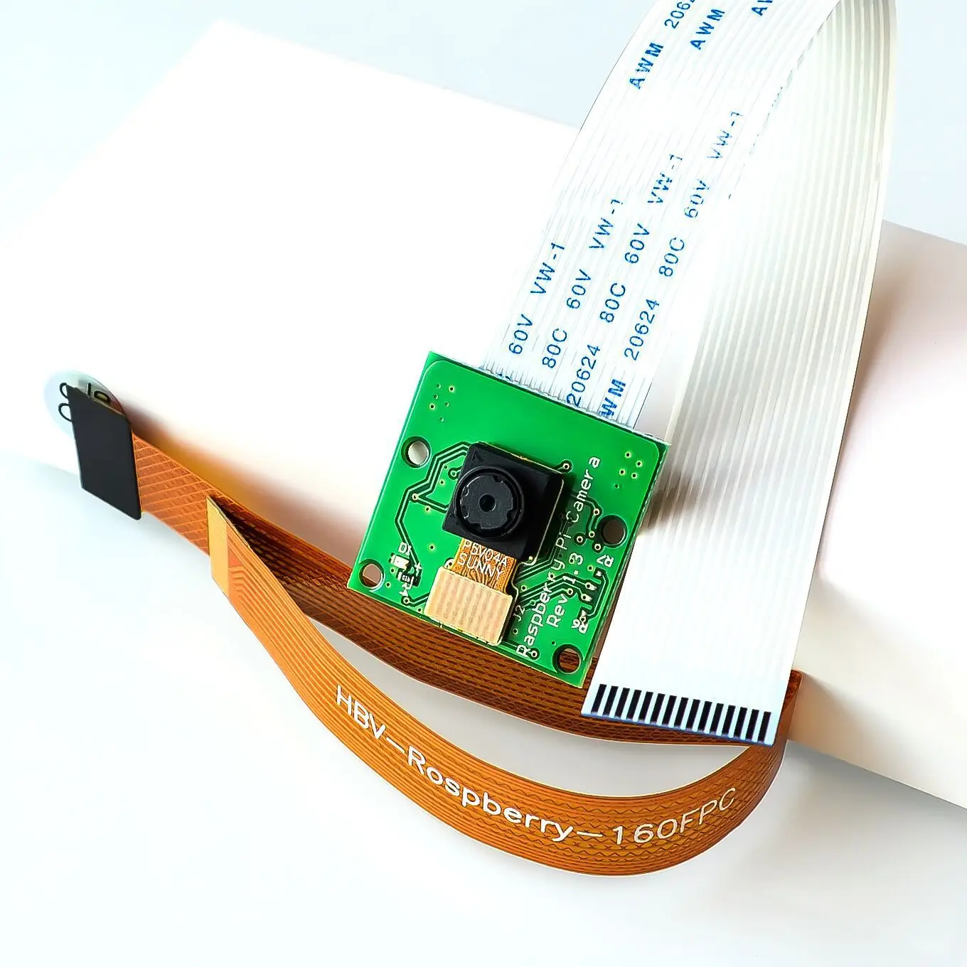 5MP CSI Camera Module 15cm Ribbon Cable for Raspberry Pi 3B 2B 1B Plus Pi Zero