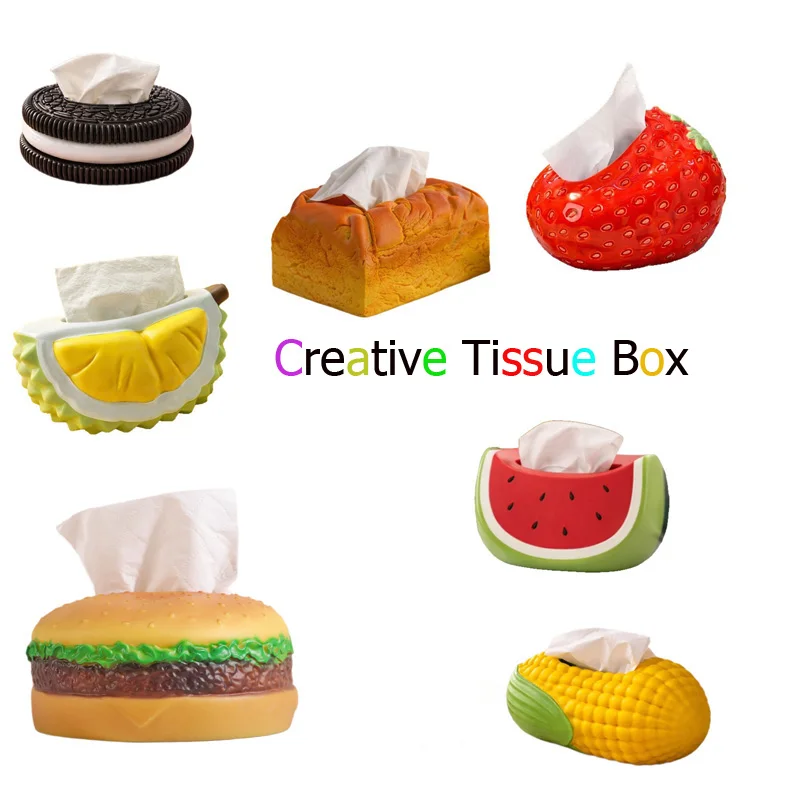 

1Pc Creative Paper Box Soft Tissue Box for Home Furnishing Living Room Bedroom Desktop Holder Desktop Storage Organization Decor
