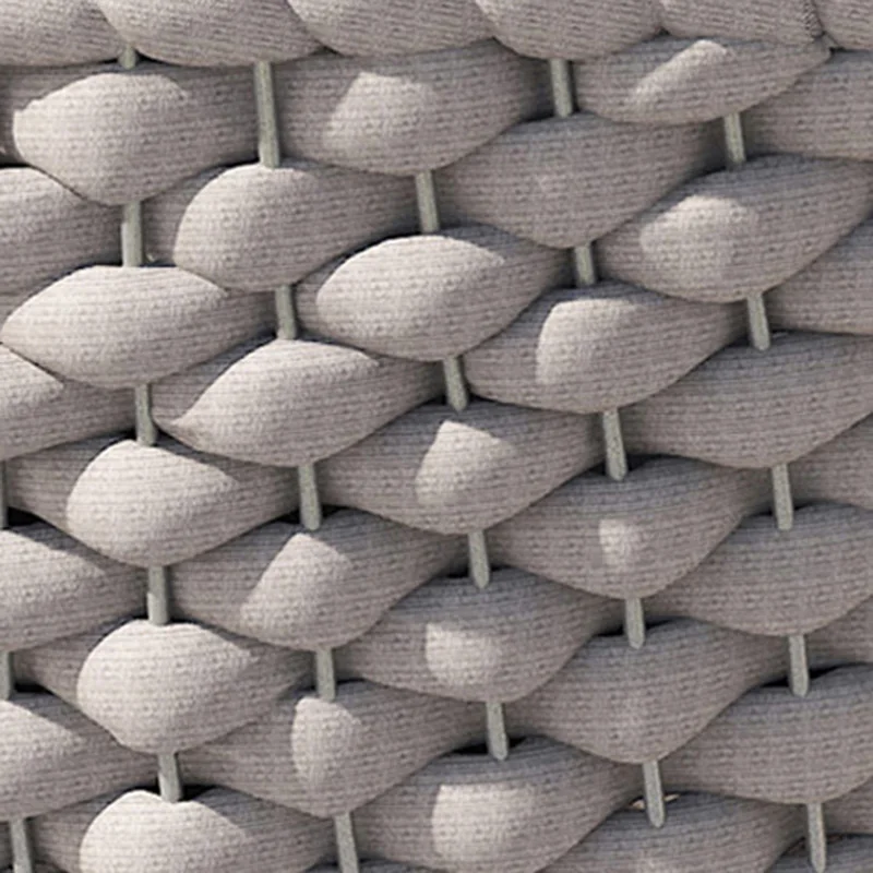 Nordic Tatami Designer Gartensofas Rattan Weben Einfachheit Originalität Gartensofas Moderne Kunst Gartenmöbel Divano FYOS